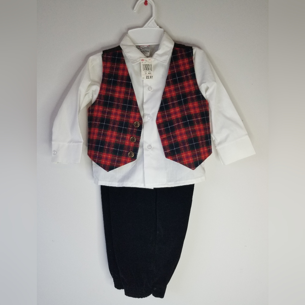 Wee Willie 3T Boys Suit VTG NWT